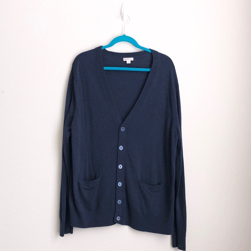 Merona | NWOT Blue Cardigan